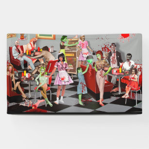 Zombie Diner Banner
