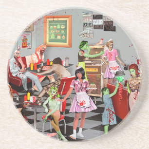 Zombie Diner Coaster