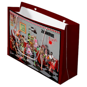 Zombie Diner Large Gift Bag