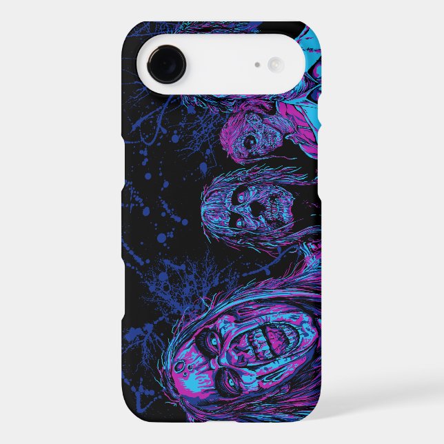 Zombie Disco Case-Mate iPhone Case (Back)