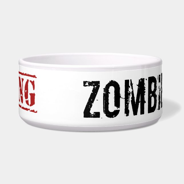 Zombie Dog Bowl (Front)