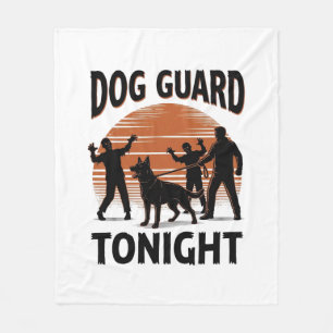 Zombie Dog Patrol Vintage Halloween Shirt_1 Fleece Blanket