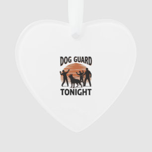 Zombie Dog Patrol Vintage Halloween Shirt_1 Ornament