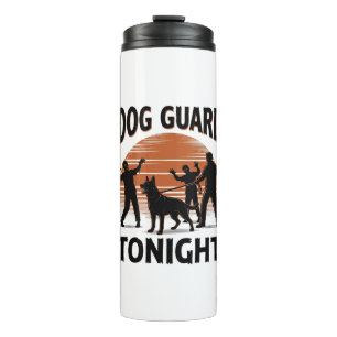 Zombie Dog Patrol Vintage Halloween Shirt_1 Thermal Tumbler