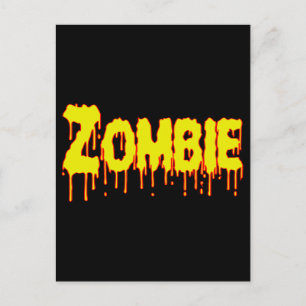 Zombie Drip Postcard