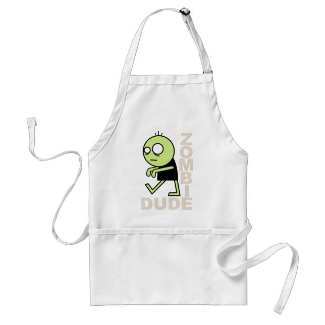 Zombie Dude Standard Apron (Front)