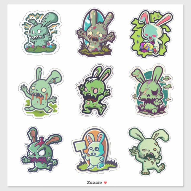 Zombie Easter Bunny (Sheet)
