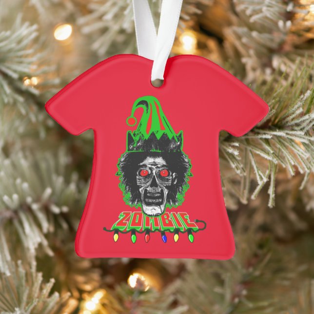 ZOMBIE ELF ORNAMENT (Tree)