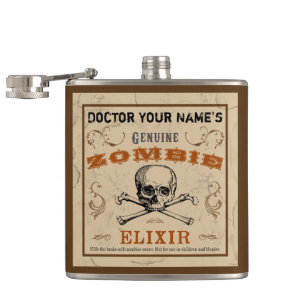 Zombie Elixir Customisable Flask