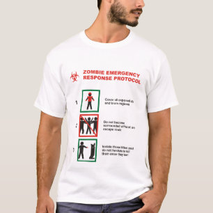 Zombie Emergency Response Protocol T-Shirt