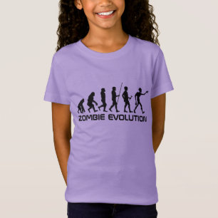 Zombie Evolution custom text shirts & jackets