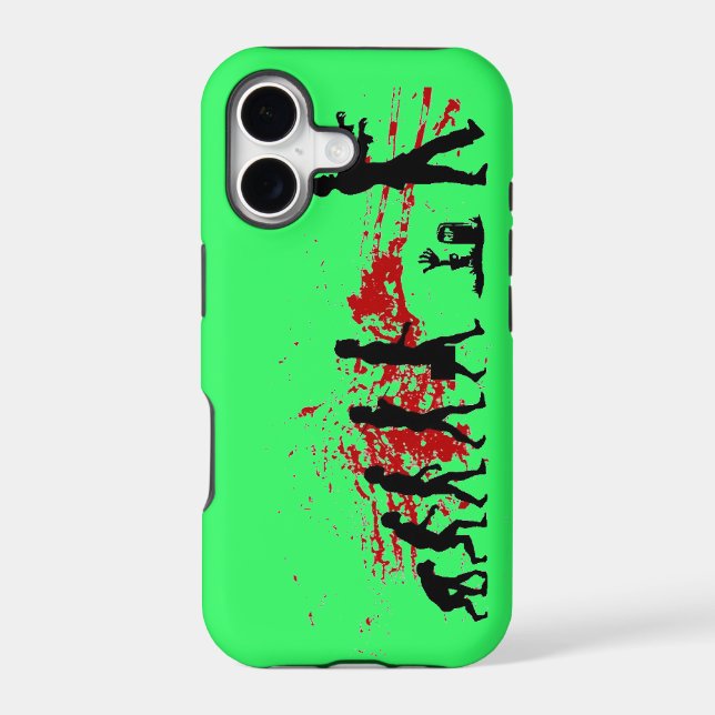 zombie evolution iphone case (Back)