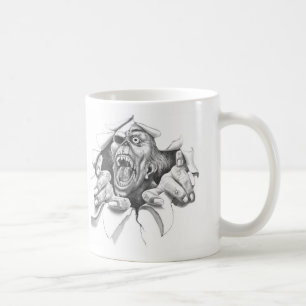 Zombie excape mug