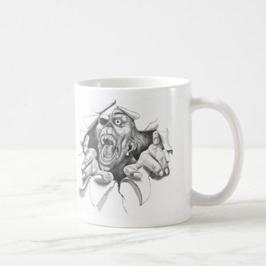 Zombie excape mug