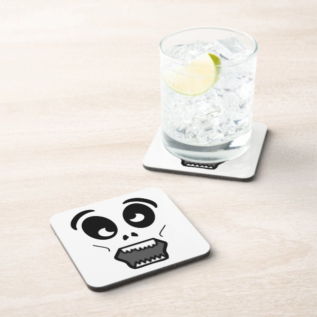ZOMBIE FACE COASTER (Right Side)