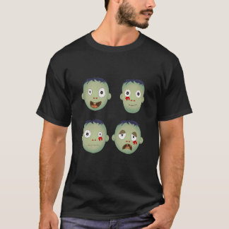 Zombie face Expressions T-Shirt