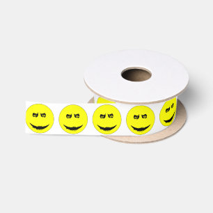 Zombie Face Satin Ribbon