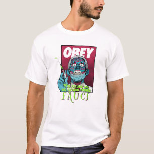 Zombie Fauci Science Anti Mask Arrest Fauci Dr Fau T-Shirt