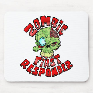 Zombie First Responder Mouse Mat