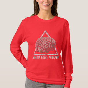 Zombie food pyramid T-Shirt