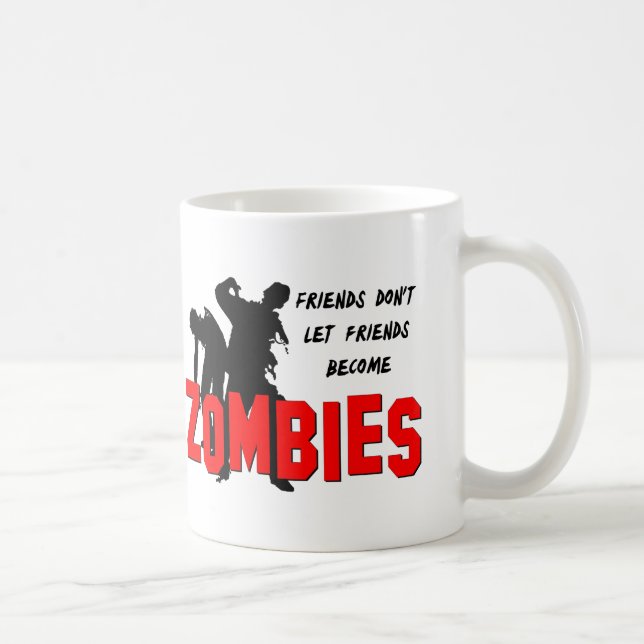 Zombie Friends Coffee Mug (Right)