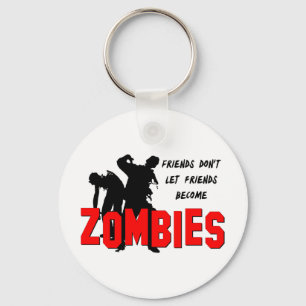 Zombie Friends Key Ring