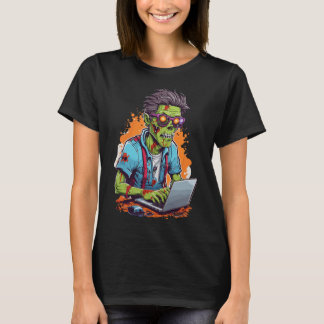 Zombie Geek | Halloween T-Shirt