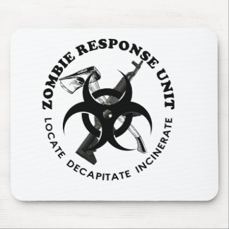 Zombie Gift Response Team Gifts Customise Mouse Mat