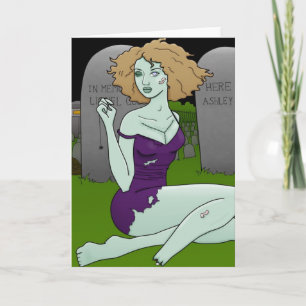 zombie girl cards
