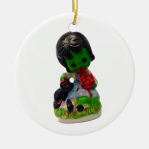 Zombie Girl Ornament