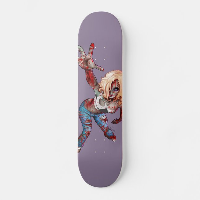 Zombie Girl skateboard (Front)