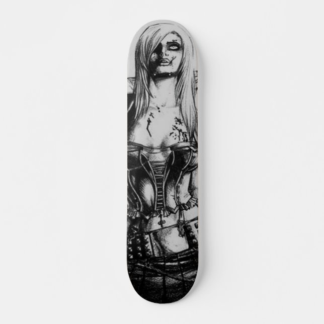 Zombie Girl Skateboard (Front)