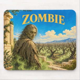 Zombie, Gothic Fantasy Monster Mouse Mat