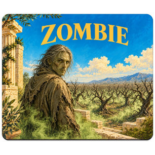 Zombie, Gothic Fantasy Monster Mouse Mat