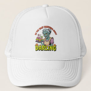 Zombie Grandma – Sweet Halloween Darling Trucker Hat