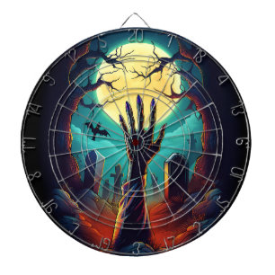 Zombie Grave Horror Dartboard