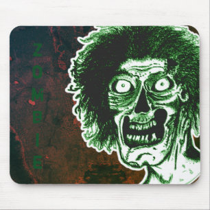 ZOMBIE- Green Mouse Mat