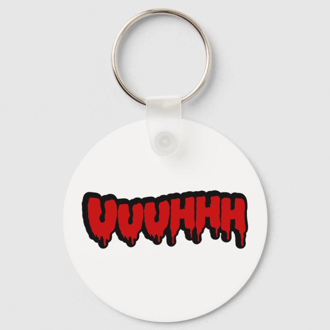 Zombie Groan Key Ring (Front)