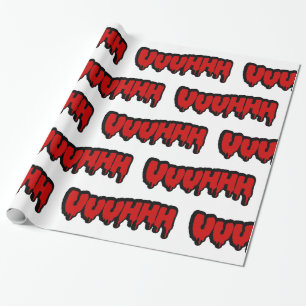 Zombie Groan Wrapping Paper