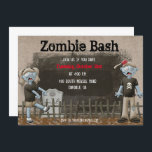 Zombie Halloween Party Invitation<br><div class="desc">Zombie Halloween Party Invitation,  Costume Party Invitation,  Kids Halloween Invitation,  Birthday Halloween Invitation</div>