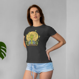 Zombie Hand Ghost Graveyard T-Shirt