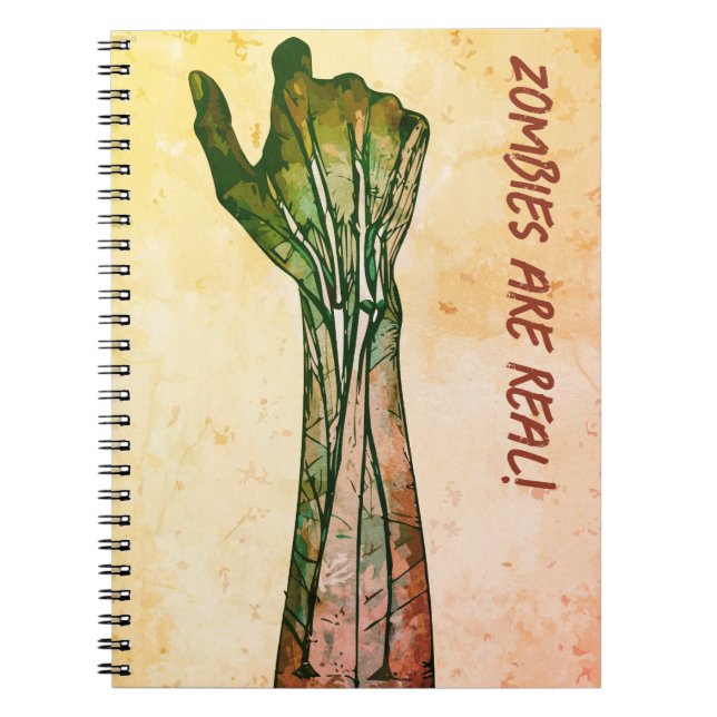 Zombie Hand Notebook (Front)
