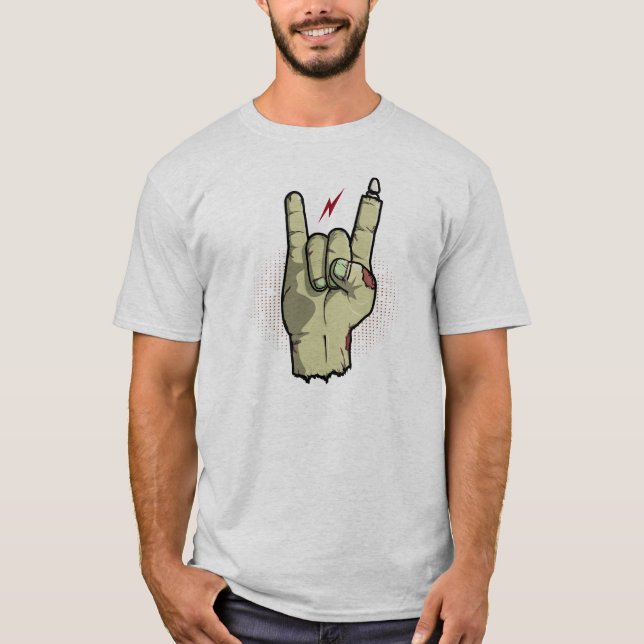 Zombie Hand - Rock Isn't Dead Shirt (Front)