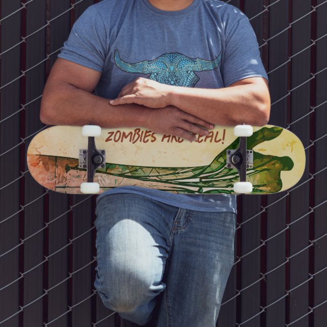 Zombie Hand Skateboard (Outdoor 3)