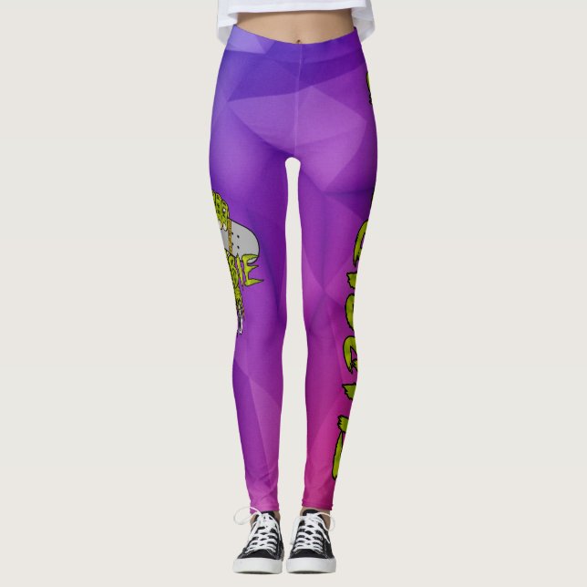 Zombie Hand SKT Leggings (Front)