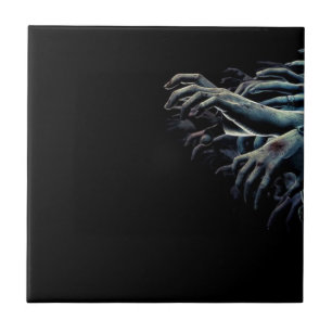 Zombie hands tile