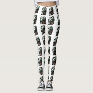 Zombie Head Leggings