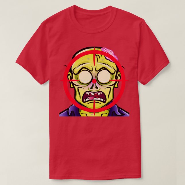 zombie headshot T-Shirt (Design Front)