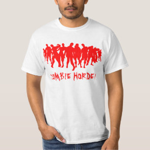 ZOMBIE HORDE! - red T-Shirt