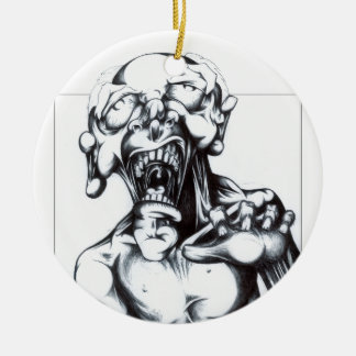 Zombie Hunger Ceramic Tree Decoration